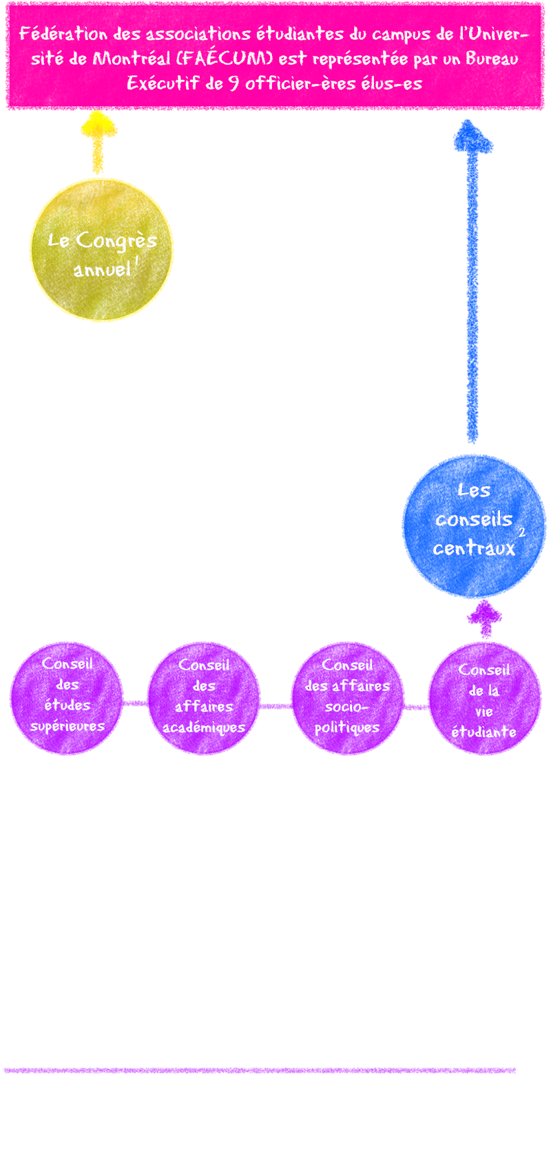 Organigramme pour bien comprendre les diffrentes instances de la FACUM